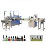 4 påfyllingsdyser Essential Oil Filling Machine PLC Control System Founded