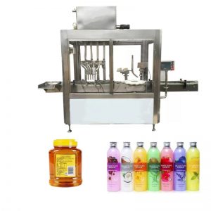 Fyllingsmaskin for berøringsskjerm med oljeflaske