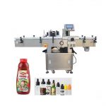 Round Products Packaging And Labelling Machine, PLC Control Selvklebende merkemaskin