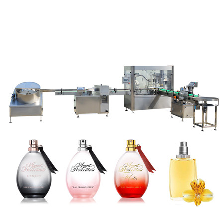 Flaske Rose Essential Oil Filling Machine Parfyme Filler Linear Jar Liquid Filler