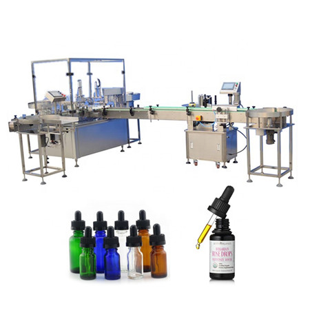 JB-YG4 Juice flytende fylling produksjonslinje 250 ml 500 ml drikkeflaske fylle- og avdekking maskin