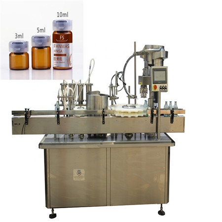 Monoblock fyllemaskin Automatic Rinsing fylle- og lokkemaskiner for parfymesprayfyllingslinje