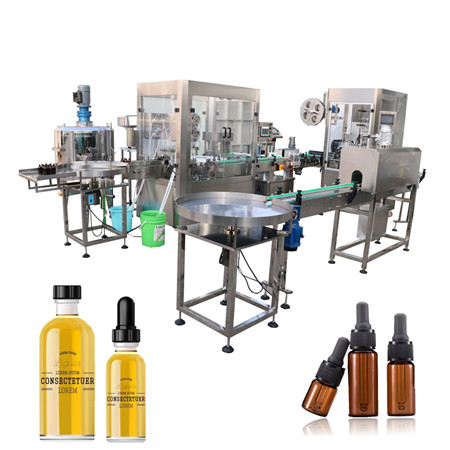 Bestselgende juiceflaskefyllingslokk YB-K12 30ml væskefyllingsmaskin