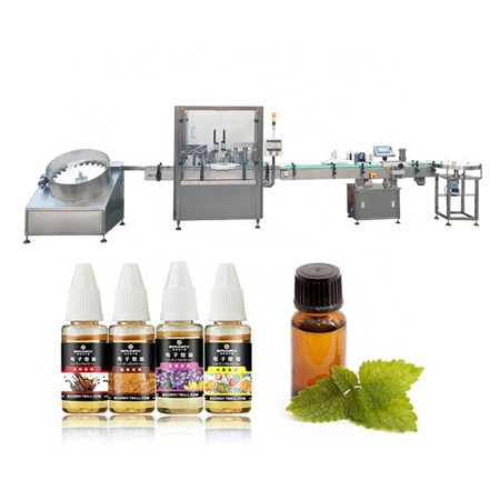 Kosmetisk lotion melasse tobakk urtete kjæledyr vannflaske fylling maskin kontroller
