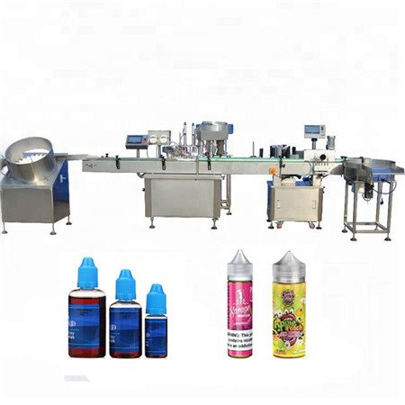 15 ML 30 ML automatisk CBD E-Liquid Filler Essential Oil Dropper flaskefyllings- og lokkemaskin